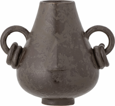 Dekorationsvase Bloomingville Tarun stentøjsvase brun H18ÃB15,5ÃL20,5 cm